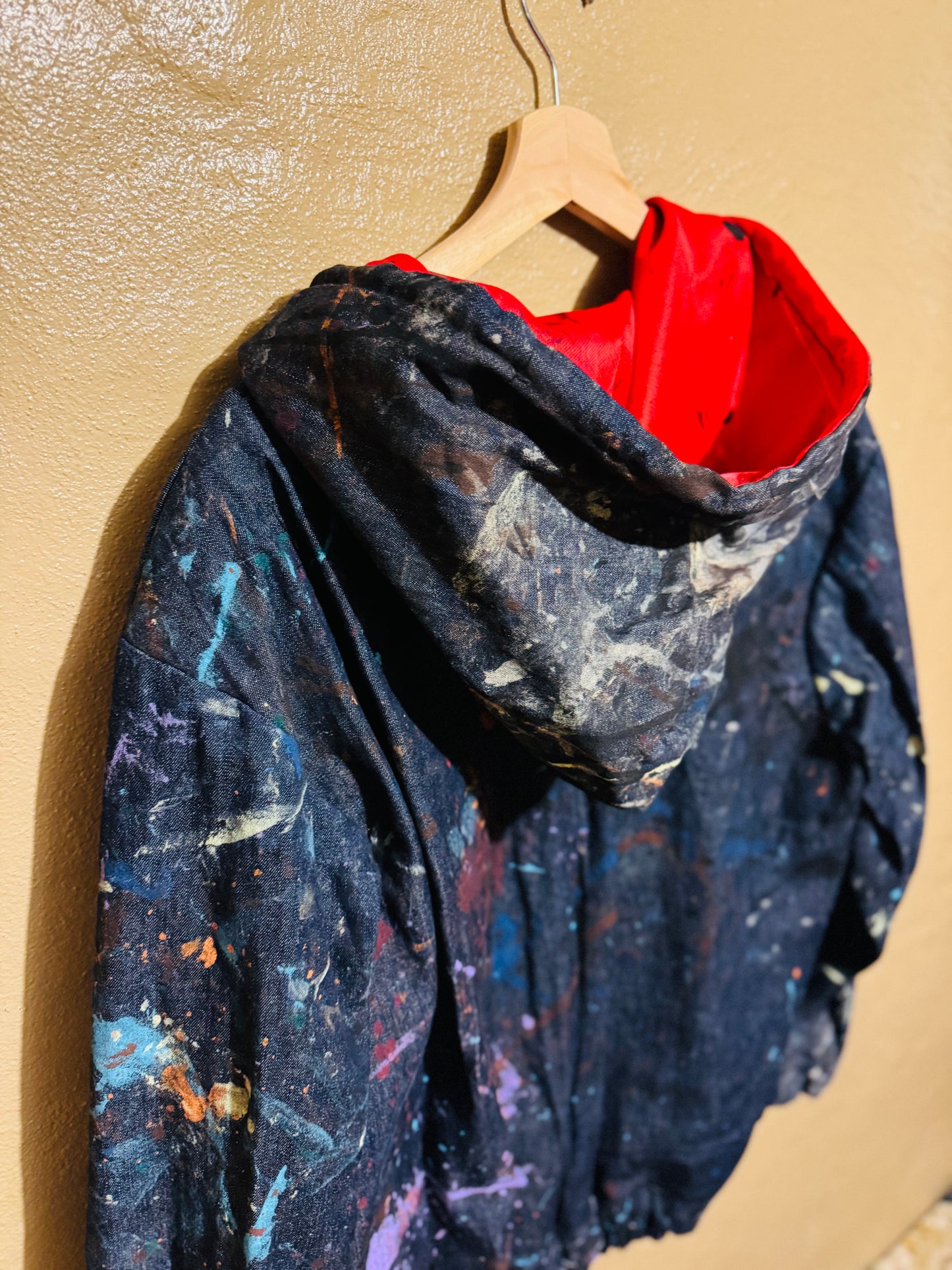 “EnD” dEnim zip hoody (M)