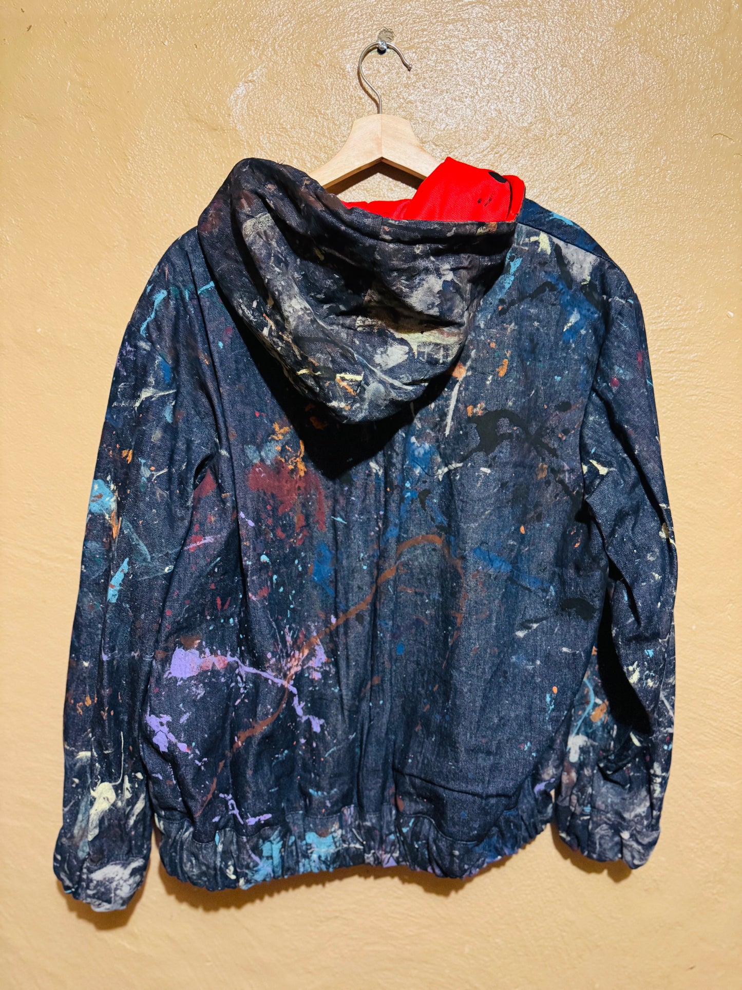 “EnD” dEnim zip hoody (M)
