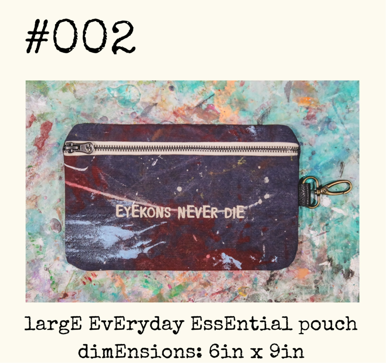 largE EvEryday EssEntial pouch