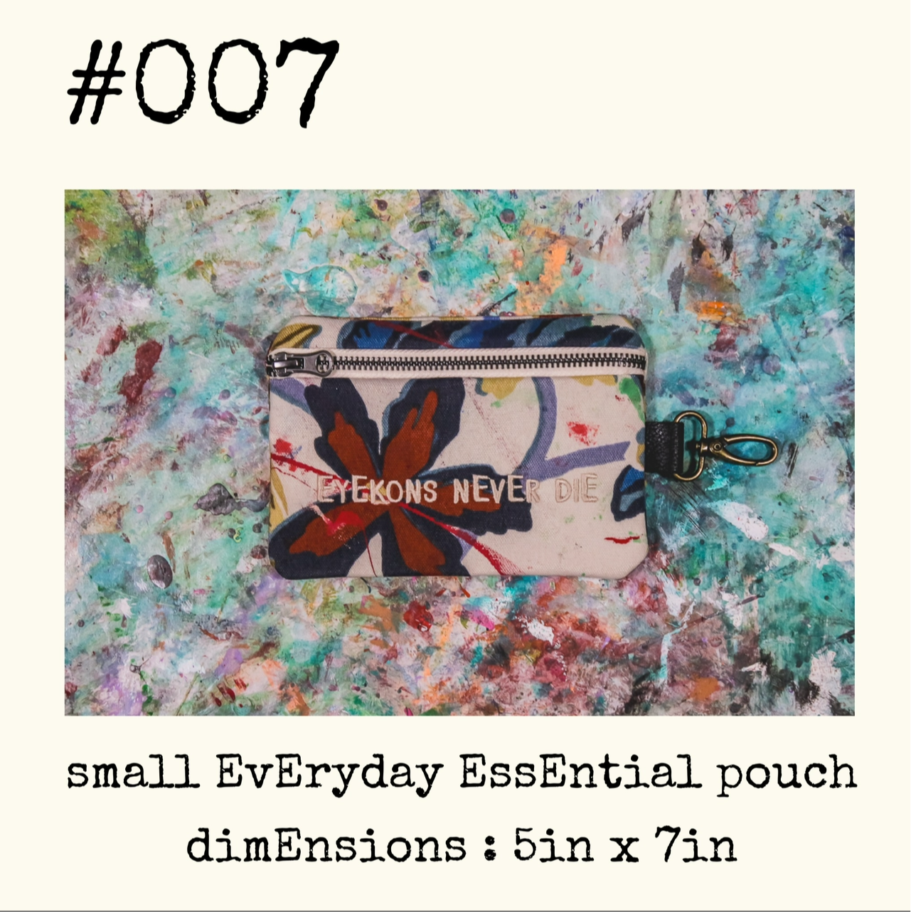 small EvEryday EssEntial pouch