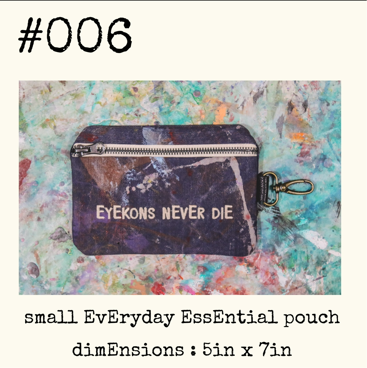 small EvEryday EssEntial pouch