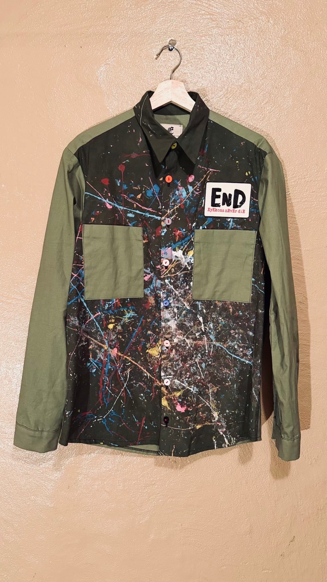 l/s work shirt (m)