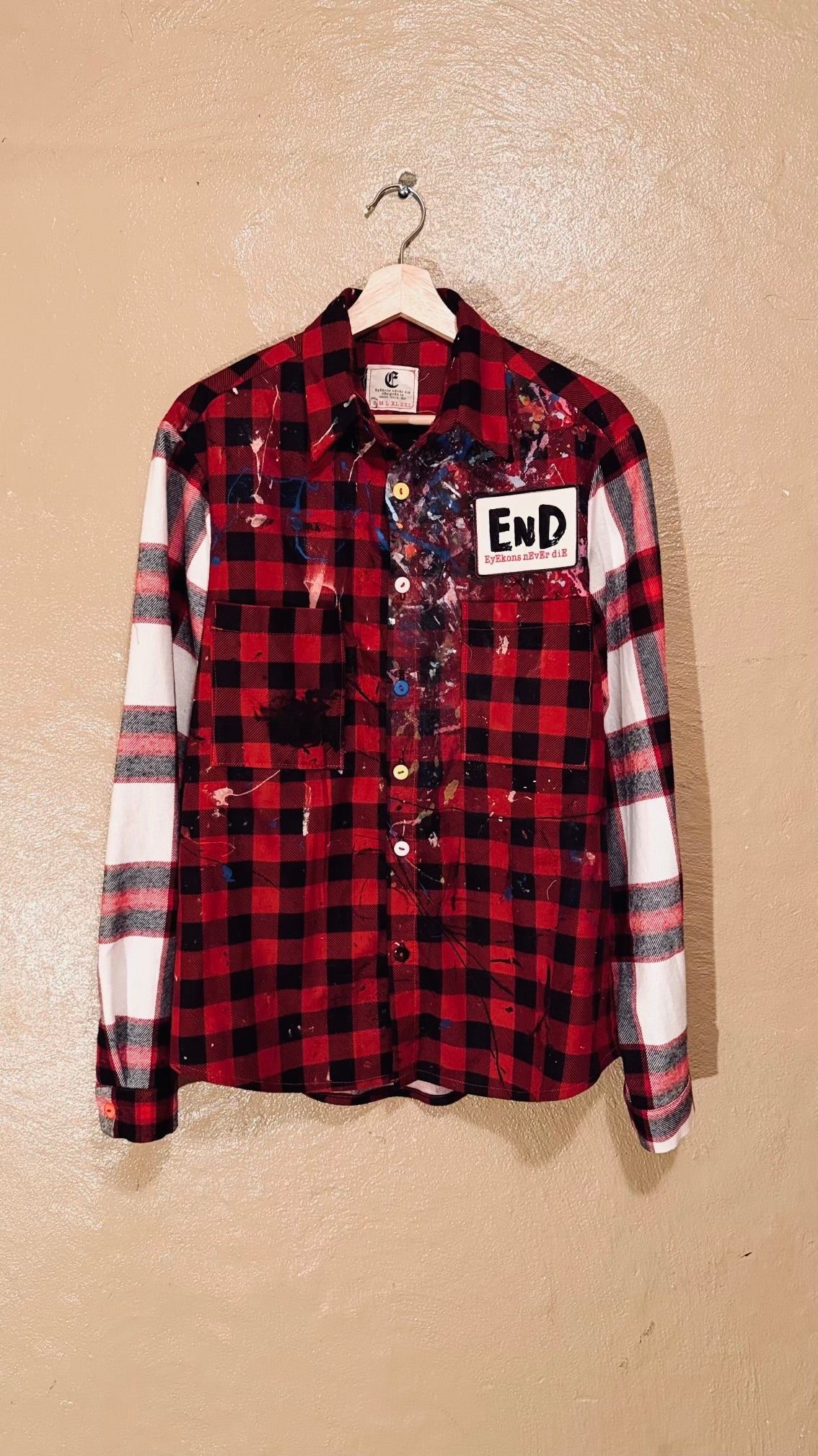 l/s flannEl work shirt (s)