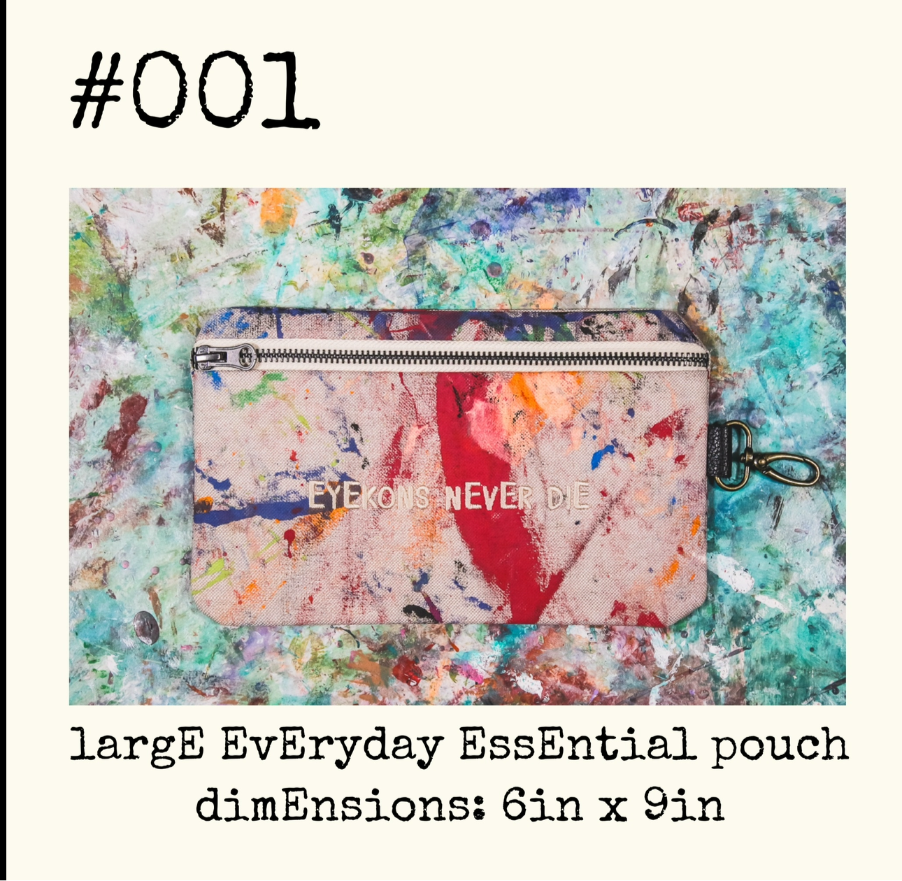 largE EvEryday EssEntial pouch