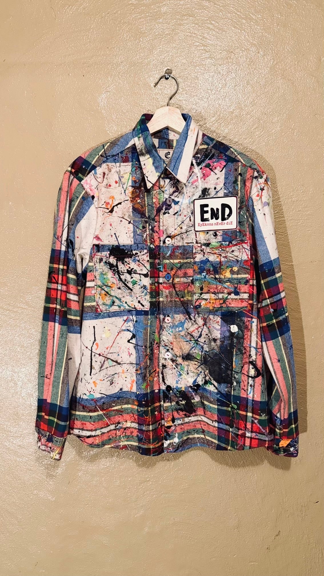 l/s flannEl work shirt (s)
