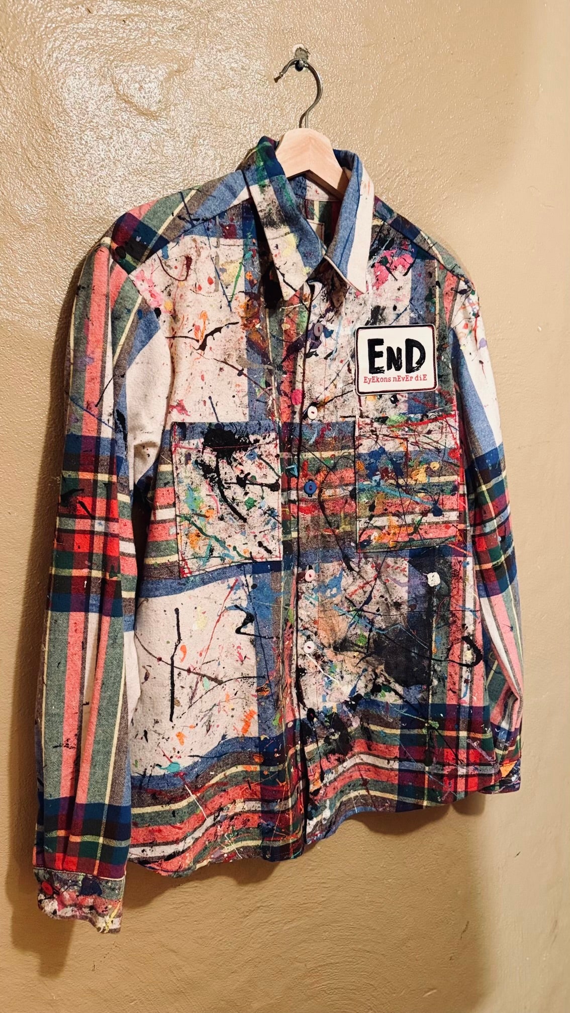 l/s flannEl work shirt (s)