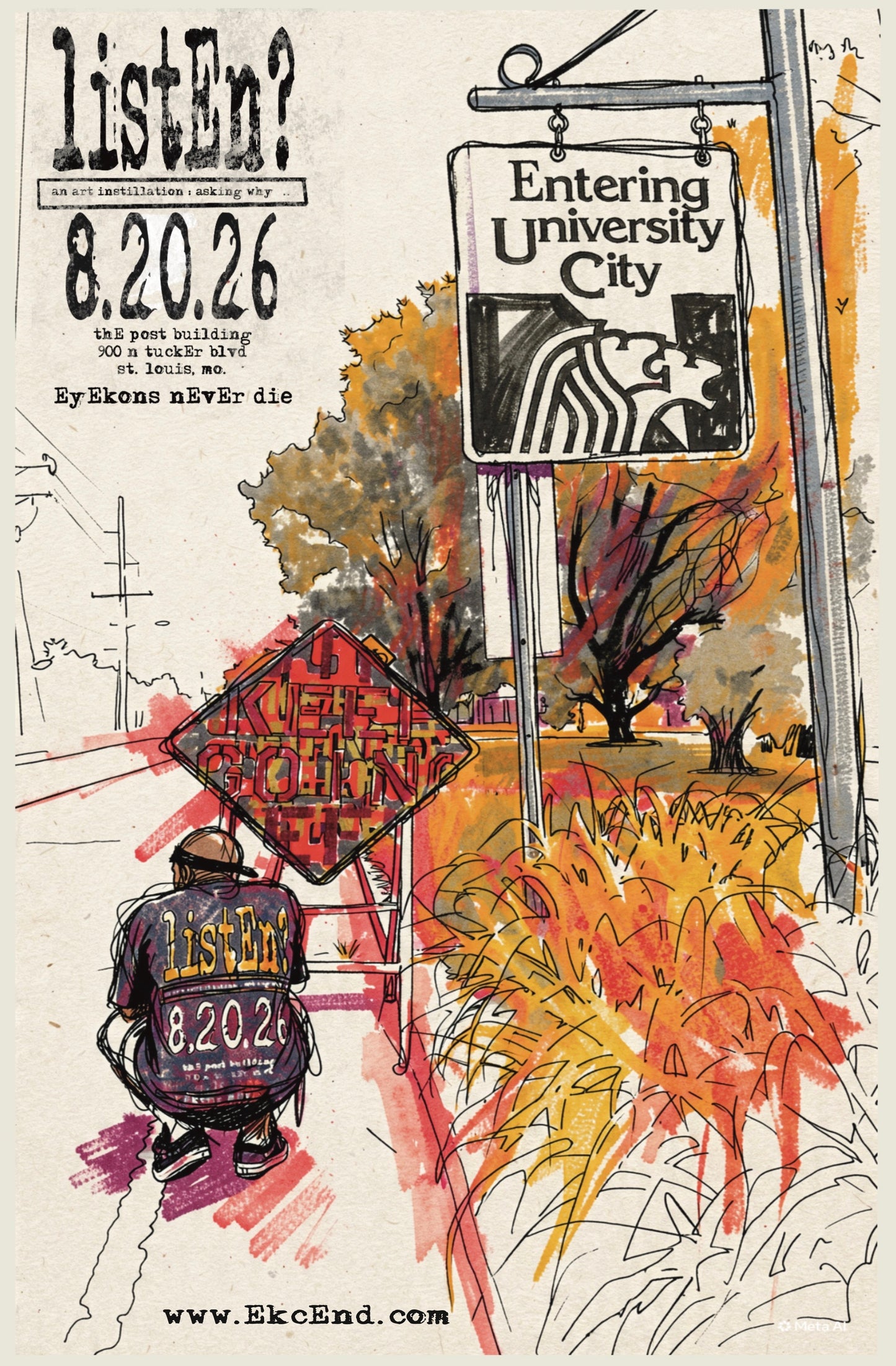 listEn? official EvEnt postEr ( 11x17)